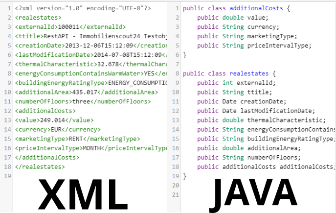 XML to POJO Converter